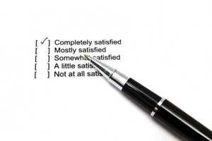 Pen and questionnaire